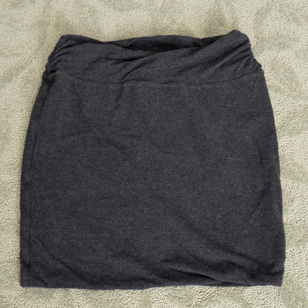 James Perse Wrap Waist Mini Skirt